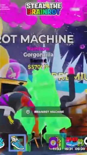 SKIP MACHINE CODE STEAL THE BRAINROT FORTNITE マシンコードをスキップ【フォートナイト】【ブレインロット】ignorer le code machine