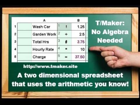 You just can't make a spreadsheet easier than this. Stop breaking your brain with Excel or Google