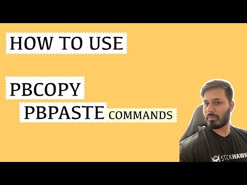 How To Use Pbcopy And Pbpaste Command