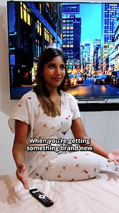 30K views · 376 reactions |  So many great features on the PRISM+ QLED Google TV! With Far-field Voice Control, Dolby Vision, and Dolby Atmos, she could easily navigate her TV with her voice and enjoy a truly immersive viewing experience! | PRISM+ | Facebook