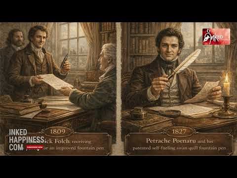 The History of fountain pens, Predawn era of dip pens, reeds, and quills