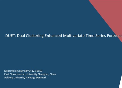 DUET: Dual Clustering Enhanced Multivariate Time Series Forecasting
