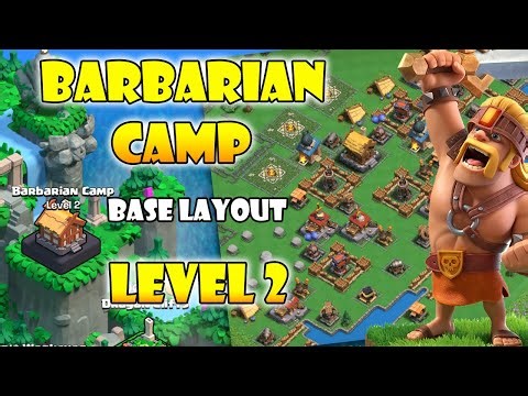 Barbarian Camp Level 2 Layout | Best Barbarian Camp Layout | Barbarian Camp Level 2 Base Layout
