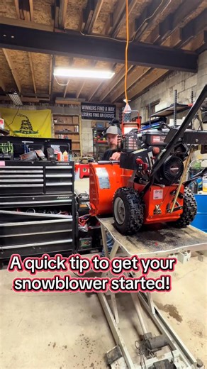 Big storm coming! Lots of snowblowers not starting! Try this simple trick! #snowblower #wontstart #snowstorm #smallenginemechanic #startingfluid | Small engine repair shop