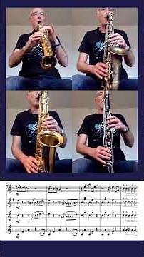 Take Five More - for saxophones and bass clarinet