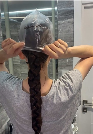 ASMR hair wash day 🫧 #hairwash #hairtok #hairwashday #hair #haircare | Hairwash