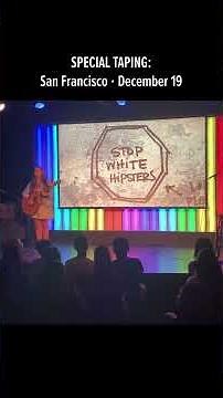 Tonight! SF! Special taping #bathroomgraffiti #comedymusic #comedysongs #musicalcomedy #sanfrancisco