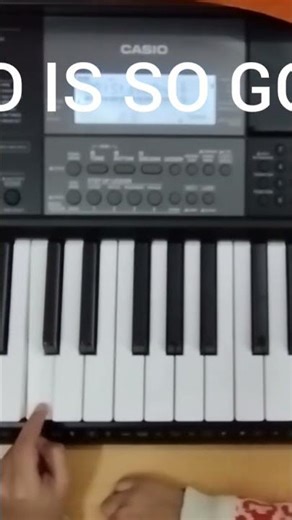 GOD IS SOOOO GOOD 😊#keyboard #casio #learning mode ON