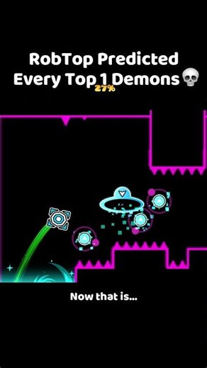 Nock Em Predicted Top Demons? #geometrydash