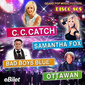 Poland 2025! Grand Show "DISCO 80" with Legendary Stars: C.C.CATCH, SAMANTHA FOX, BAD BOYS BLUE and OTTAWAN! Kraków 08.11.2025, Gdańsk 15.11.2025, Katowice 23.11.2025, Szczecin 06.12.2025, Łódź 13.12.2025! Tickets are on sale now! https://www.ebilet.pl/muzyka/pop/disco-80 | Official Cccatch