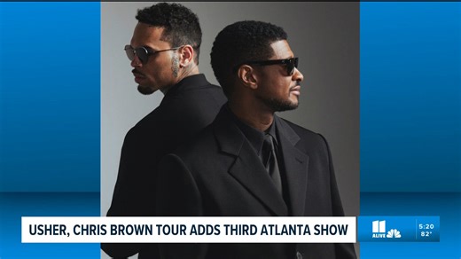 Third show added in Atlanta for Chris Brown, Usher tour