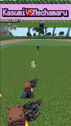 Kasumi Miwa vs Ultimate Mechamaru #jujutsukaisen #minecraft #jjk #mobbattle