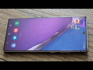 How To Make App Icons Smaller / Larger On Galaxy Note 20