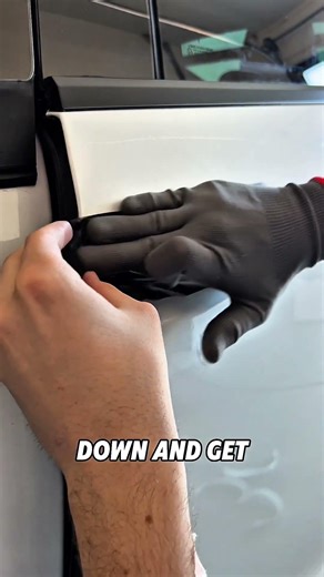 How to wrap a model x handle #wrapping #tutorial #tesla #viny|wrap #wraplife