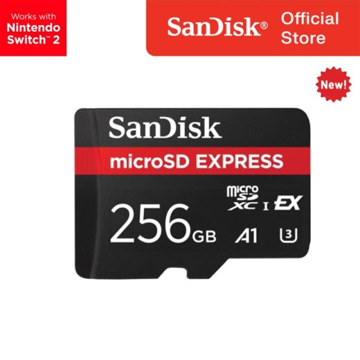SanDisk® microSD™ Express Card【100% Original】SanDisk® MicroSD™ Express Card | A2 C10 128GB / 256GB / 512GB / 1TB / 2TB| For Mobile & Camera Use | Lazada