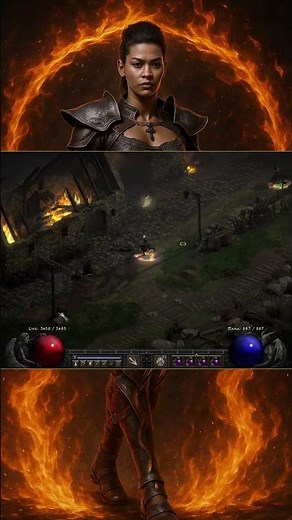 This Level 44 Holy Fire Trapsin Is UNSTOPPABLE #diablo2resurrectedbuild #diablo2r