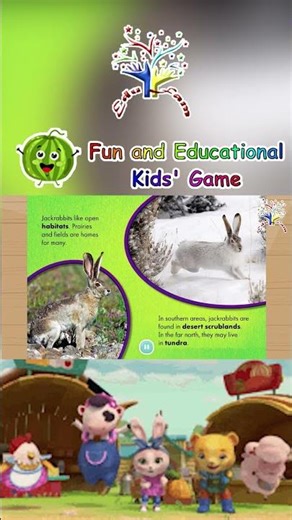 🐇🌵 Jumping Jackrabbits! | Meet the Desert Sprinters! | Animal Safari ✨