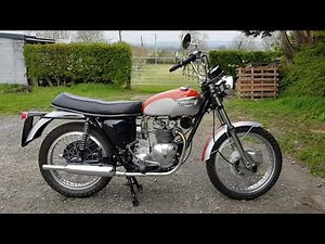 1966 TRIUMPH TIGER T100S FOR SALE AT RUSSELL JAMES MOTORCYCLES. WALK ROUND AND START UP