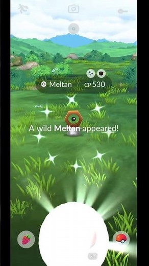 Shiny Meltan on The First Check 😍 | Pokemon Go |