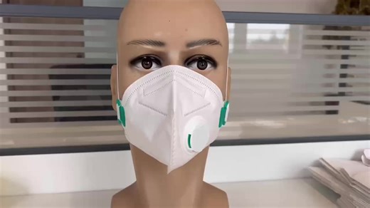 Ffp2 Ffp3 Dust Proof Mask KN95 Head Wear With Valve 10 Year Factory Produce Industrial Protective Disposable KN95 CE Facemask
