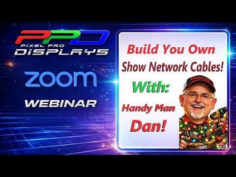 PPD Webinar: Build Your Own Show Network Cables - with Handy Man Dan