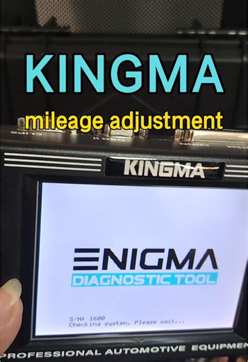 KINGMA: Professional & Portable Odometer Correction Tool.#Mileagemodificationtool#carrepair#workshop