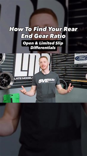 Learn how you can find your rear end gear ratio with these steps ⚙️ If you’re wanting to learn more, head over to our channel to check out the full video. Link in bio #latemodelresto #reels | Late Model Restoration