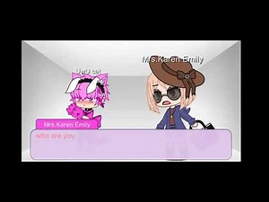 if my oc's meet a UwU cat + if Karen meets a UwU cat ||part 1 || galax_dj2 :P