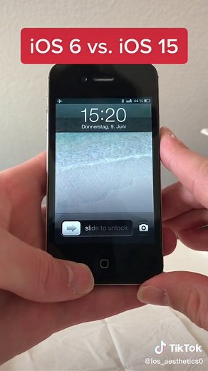 iOS 6 vs. iOS 15 Comparison