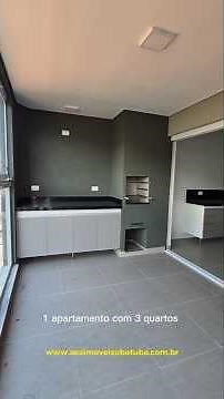 Apartment for sale in downtown Ubatuba with 127m², 3 bedrooms, balcony with barbecue and leisure ...