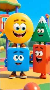 Learn Shapes with a Fun Song! 🎵| Circle, Square, Triangle & Rectangle | Kids & Toddlers Shapes Song