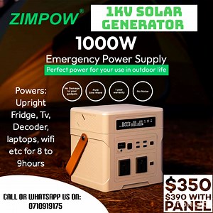 496 reactions · 138 comments | SOLAR GENERATORS AVAILABLE WITH -1 YEAR WARRANTY‼️ Thinking about Solar Back up solution? Look no further , We have all the solar generator you need at the most affordable prices yet getting the best value for your money✅. ☎️Call us on 0710919175 | Solar Generators | Facebook