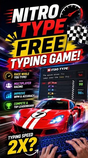 Nitro Type – FREE Typing Racing Game