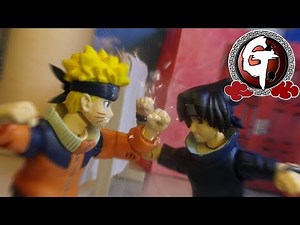 Naruto vs Sasuke at Hospital Stop Motion うずまきナルト VS うちはサスケ 火影忍者-鳴人VS佐助: 天台決鬥