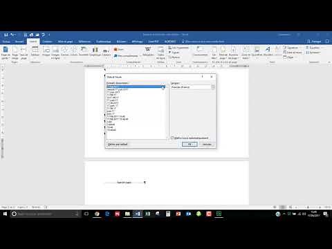 Logiciel Word : Comment insérer une date en automatique ?