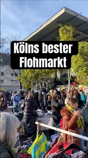 Das ist der beste Flohmarkt in Köln 🤩 #köln #shorts