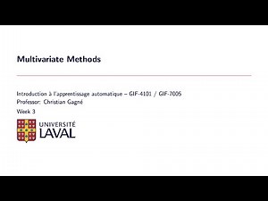 3.3 Multivariate classification