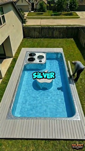 If you build an iphone themed pool on your backyard, Which one would you build? ❤️ #usa