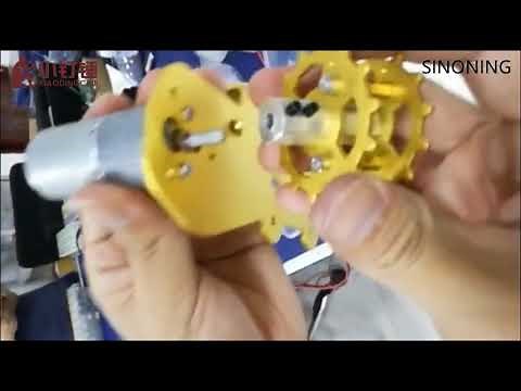 SN2500 TS100 robot tank chassis install guide