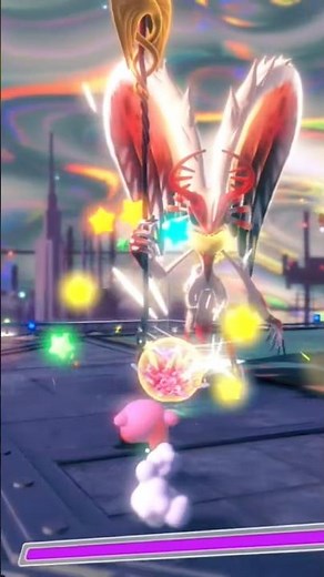 Kirby and the forgotten land chaos elfilis battle phase 1