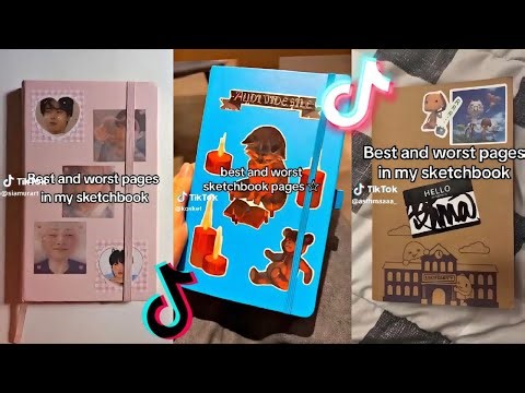 Sketchbook drawing and doodle ideas | Sketchbook Ideas 2025 | ART compilation #17