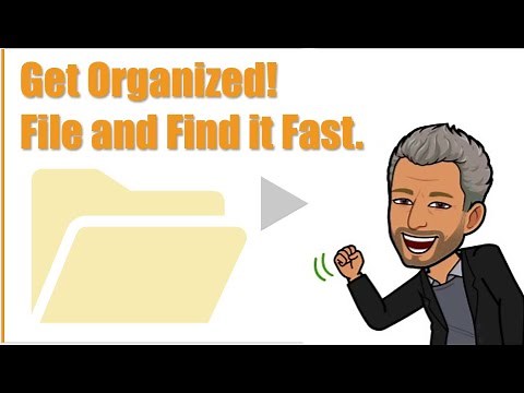 Organize Your Files, Folders, Email and Documents