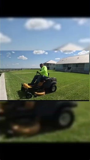 Mowing along! #shorts