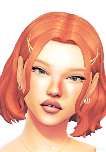 Make a sim with me 💕 She’s soooo pretty!! Bare with me im still learning how to edit :) #sims4 #sims4cc #fyp #thesims4 #cas