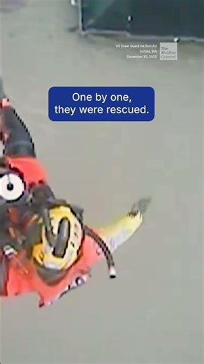 Dramatic Rooftop Rescue Amid Washington Floods