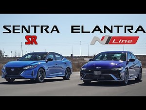 2024 Nissan Sentra SR OVER 2024 Hyundai Elantra Nline? 30k Fast Uber Challenge.