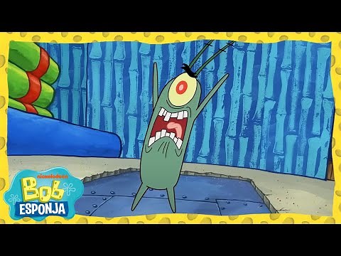 ¡Plankton entra al caparazón de Gary! | Bob Esponja en Español