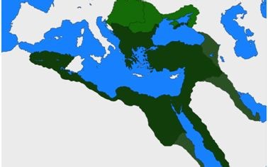 【历史地图】搬运：奥斯曼帝国的兴衰