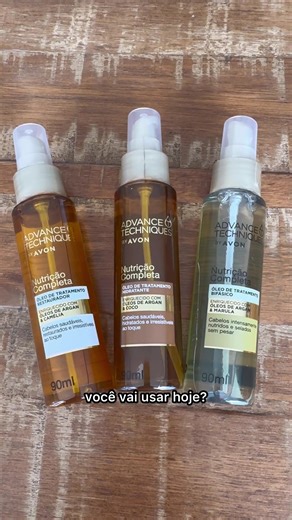 Linha de Óleos Capilares Advance Techniques da Avon