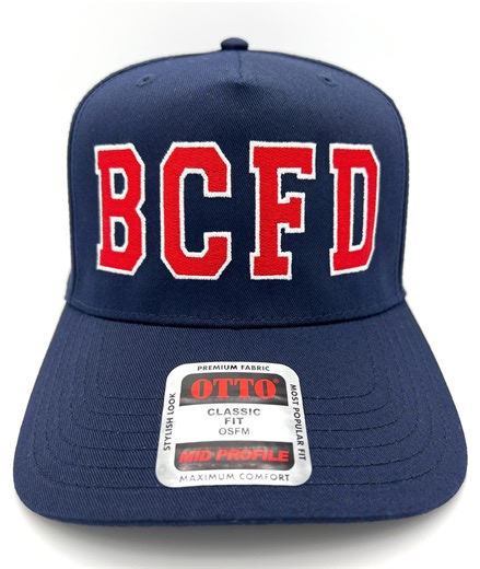 BCFD Baltimore City Fire Department 2-inch Letters Cap Hat Snapback Embroidery - Etsy